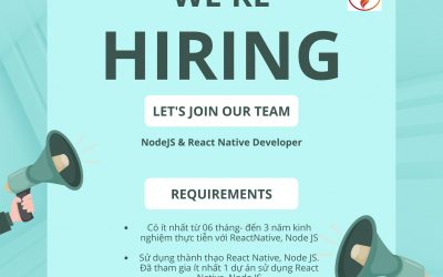 [TINASOFT VIỆT NAM] Tuyển dụng vị trí Node JS, React Native Developer 2022!